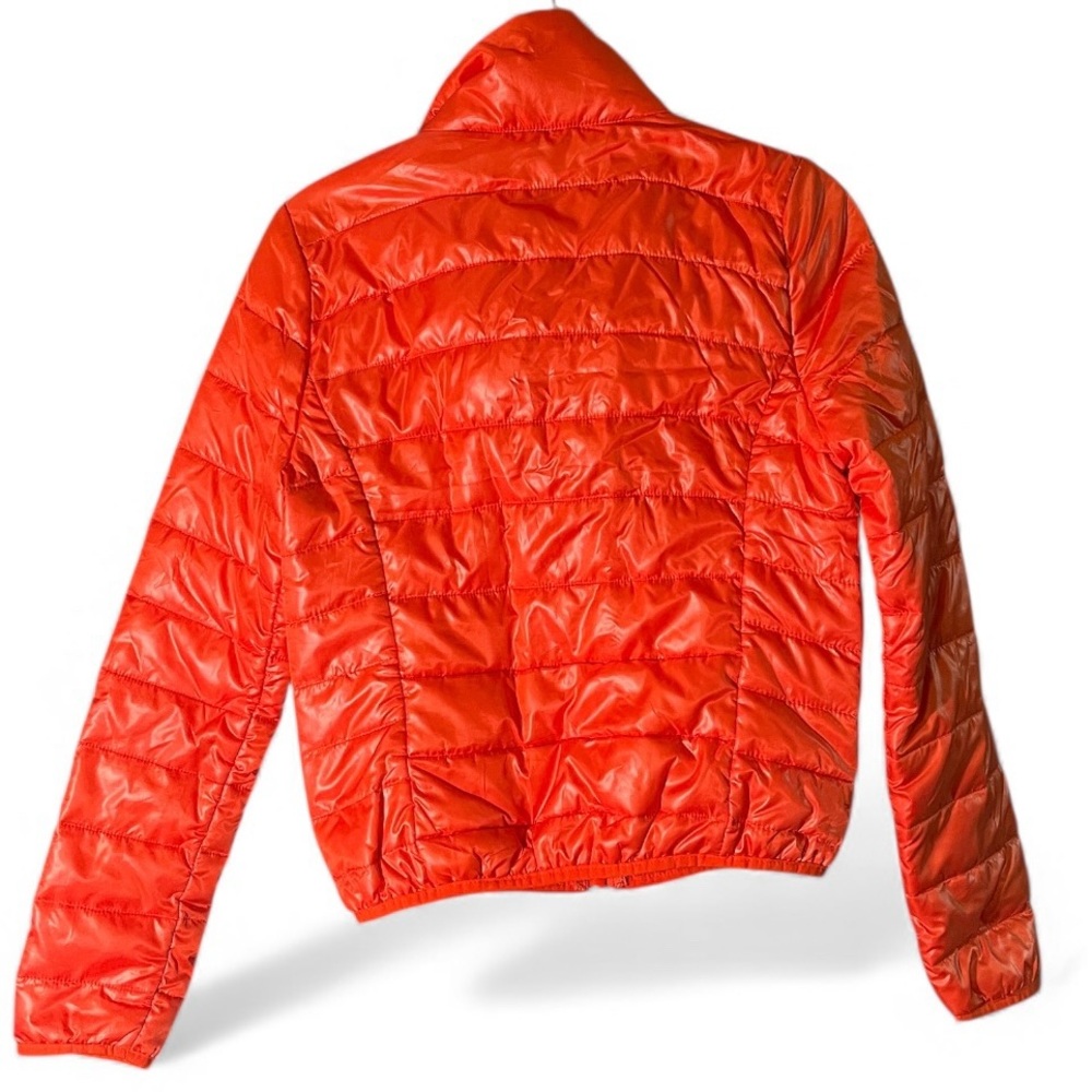 Lightweight Packable Vibrant Orange Junior Sz Med… - image 2